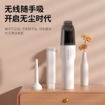 新款小型咖啡吸尘器持久清洁手持吸尘器无线桌面便携咖啡粉吸尘器