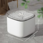 猫咪饮水机自动过滤循环流动活水3L大容量批发智能狗狗宠物饮水器 (含认证）