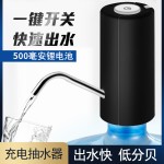 电动式上水器桶装水立式抽水器家用小型吸水器智能充电饮水器批发
