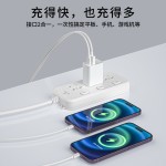 现货PD35W氮化镓充电器A+C双口快充适用苹果16手机快充充电头