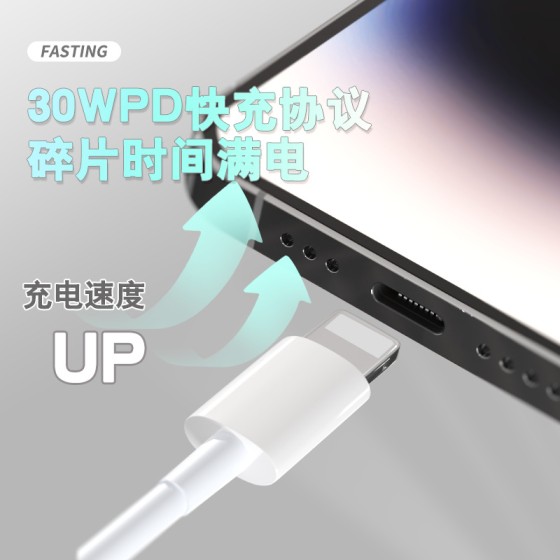 适用iphone14max充电器头30W苹果PD快充手机13pro12mini正品11xr