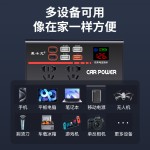 车载逆变器12V24V通用转220V大功率智能汽车逆变转换器手机充电器