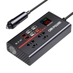 车载逆变器12V24V通用转220V大功率智能汽车逆变转换器手机充电器