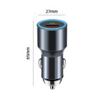 新款车载充电器超级快充头合金车充PD20W闪充手机充电器汽车用品