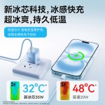 跨境PD30W氮化镓快充适用苹果iPhone5-17手机20W快充头全系充电器