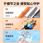 手机充电器120w快充套装typec充电线三合一数据线充电头3c认证