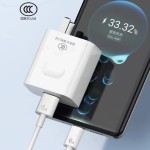 超级快充120W快充充电器适用安卓Type-c全兼容3C认证闪充头快充线