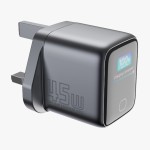 跨境欧美日45W氮化镓充电器头AI智能屏适用苹果充电器iPhone7Pro