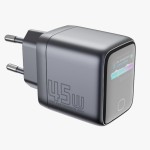 跨境欧美日45W氮化镓充电器头AI智能屏适用苹果充电器iPhone7Pro