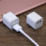 小绿点充电器适用苹果安卓手机充电适配器5V1A单USB充电头充电器