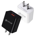 QC3.0适用于USB手机多功能平板充电器5v3a充电头15/18w电源适配器