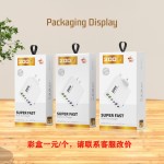 跨境新款200W多口充电器3USB+3PD手机六合一快充头5V2.4A欧美英规