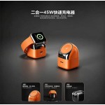 适用苹果手表充电器AppleWatch手机iwatch二合一iPhone7Pro快充