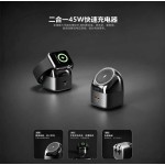 适用苹果手表充电器AppleWatch手机iwatch二合一iPhone7Pro快充