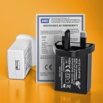 5v2a充电器英规UKCA认证USB小家电台灯加热电源适配器 5v1a充电头