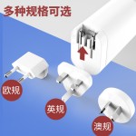 三口65w氮化镓快充充电器UKCAULCE认证安卓手机平板电脑充电头
