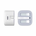 PD20W快充适用苹果安卓手机充电器 英规折叠充电头智能识别快充头