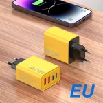 120W快充充电器双USB+双Type-C多口PD快充美规欧规充电头现货批发