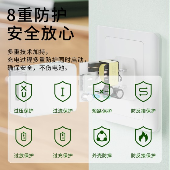 5v2a/1a充电器usb中规10w国标CCC认证5w适用苹果安卓手机充电头