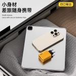 美规欧规多口充电头双USB+双PD快充头适用苹果华为安卓手机充电器