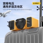 跨境120W多口充电头 双USB+双TYPEC手机快充头欧美英规多口充电器