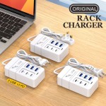 新款6usb手机充电器排插3pd多口type-c插座快速充延长线充头通用