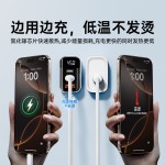 适用于苹果华为手机充电器65W 智能数显伸缩线 多口氮化镓快充头