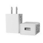 工厂现货美规5v2a充电器UL/FCC认证过加州65加拿大5v1a手机充电头