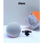跨境Alaxe蓝牙音箱无线布艺插卡小音响重低音炮桌面迷你蓝牙音响