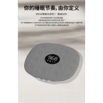 雷克森新款枕边音响听歌神器超薄蓝牙音箱睡眠动态带数显屏