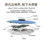 雷克森新款枕边音响听歌神器超薄蓝牙音箱睡眠动态带数显屏
