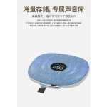 雷克森新款枕边音响听歌神器超薄蓝牙音箱睡眠动态带数显屏