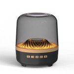 华强北2025新款桌面低音炮琉璃5代蓝牙音响黑金典藏音箱
