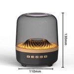 华强北2025新款桌面低音炮琉璃5代蓝牙音响黑金典藏音箱