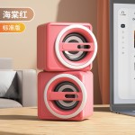 新款逸致K1桌面迷你小音响台式笔记本电脑USB低音炮礼品音箱厂家