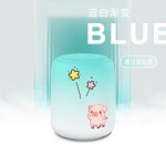 新款2025渐变色卡通少女无线蓝牙音箱户外便捷bTS-08蓝牙音响礼品