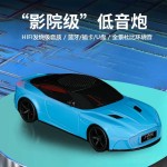 新款车模型蓝牙音箱大音量低音炮无线迷你可充电电脑家用音响P331