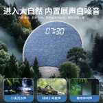 雷克森枕下睡眠音响内置白噪音可调闹钟听歌小说睡前故事蓝牙音箱