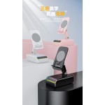 跨境电商手机平板支架感应蓝牙音箱充电宝RGB彩灯音响