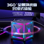 黑武士高音质音响无线蓝牙音箱低音炮便携迷你户外便携高颜值通用