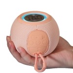 TG337蓝牙音箱圆形布艺桌面小音响家用无线户外蓝牙音响大音量
