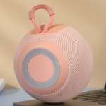 TG337蓝牙音箱圆形布艺桌面小音响家用无线户外蓝牙音响大音量