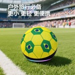 跨境新款足球世界杯音响ALAXE无线插卡蓝牙音箱tws户外便携小音箱