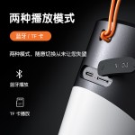 无线蓝牙音箱带RGB灯户外便携小音响氛围灯TWS互联可插卡