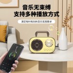 创意复古蓝牙音箱礼品收音机便携式手机重音炮音响手提跨境热卖