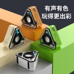 跨境V2无线蓝牙音响户外便携机甲低音炮双机互联迷你桌面小音箱