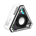 跨境V2无线蓝牙音响户外便携机甲低音炮双机互联迷你桌面小音箱
