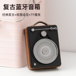 私模复古经典蓝牙音箱迷你小音响居家桌面摆设手伴礼批发低音炮