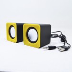 啦峰1044Z笔记本小音箱台式电脑usb音响低音炮手机小有线立体声
