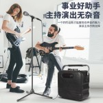 厂家直供动圈手持话筒家用KTV舞台演出K歌会议声卡直播有线麦克风 （含认证）